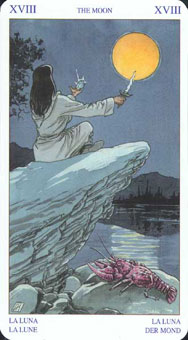 ͽ - Pagan Tarot -  - The Moon