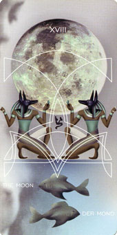 ǵﰲ - Adrian Tarot -  - The Moon