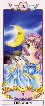 ϣ - Grecian Eudaemon Tarot -  - The Moon