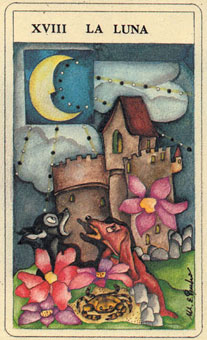 ƶ˹ - Fiabeschi Tarot -  - The Moon