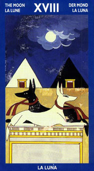 ˹ҿ˹ - Tarot of the Sphinx -  - The Moon