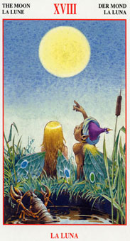  - The Fairy Tarot -  - The Moon