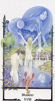 ž - Tarot Of The Old Path -  - The Moon