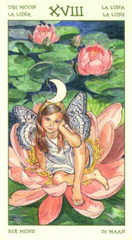 ֮ - The Spirit Of Flowers Tarot -  - The Moon