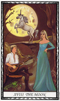  - Unicorn Tarot -  - The Moon