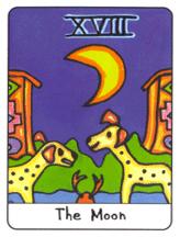  - African Tarot -  - The Moon