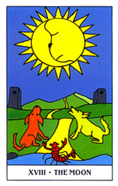 С - Gummy Bear Tarot -  - The Moon