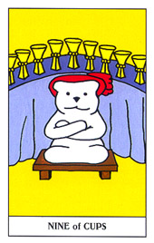 С - Gummy Bear Tarot - ʥ - Nine Of Cups