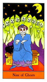 ʥ - Halloween Tarot - ʥ - Nine Of Cups