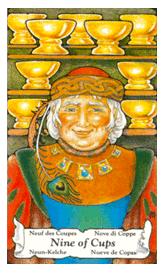 ɭ޲ - Hanson Roberts Tarot - ʥ - Nine Of Cups