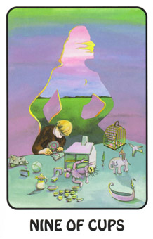  - Karma Tarot - ʥ - Nine Of Cups