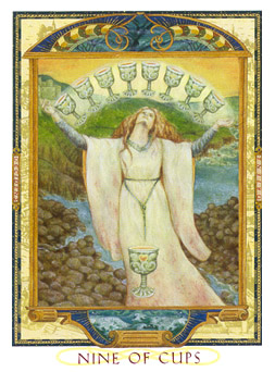  - Lovers Path Tarot - ʥ - Nine Of Cups