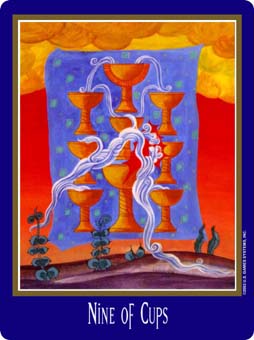  - New Century Tarot - ʥ - Nine Of Cups