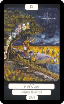 ʱ - Merry Day Tarot - ʥ - Nine Of Cups