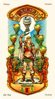 ˹ - Stella Tarot - ʥ - Nine Of Cups