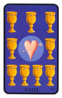 Ů - Tarot of the Witches - ʥ - Nine Of Cups