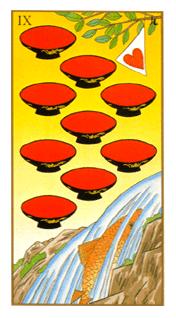  - Ukiyoe Tarot - ʥ - Nine Of Cups