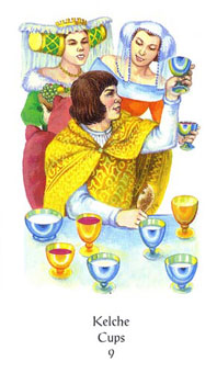 ֮Ӱ - Tarot of Northern Shadows - ʥ - Nine Of Cups