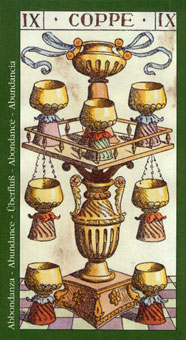  - Tarot Of Master - ʥ - Nine Of Cups