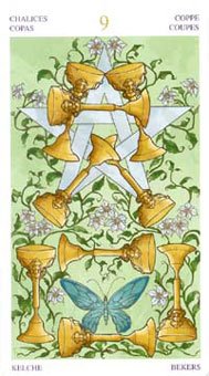 ռ˿ - Wirth Tarot Of Trade Edition - ʥ - Nine Of Cups