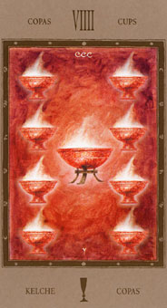 Թ - The Labyrinth Tarots - ʥ - Nine Of Cups