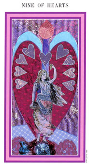 Ȼ - The Enchanted Tarot - ʥ - Nine Of Cups