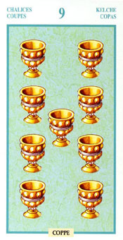 ƽ - Tarots Of The Golden Dawnt - ʥ - Nine Of Cups