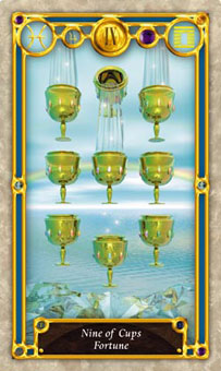 Ѱ - Quest Tarot - ʥ - Nine Of Cups