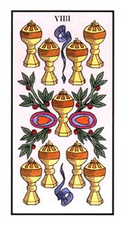 ʹ - Angel Tarot - ʥ - Nine Of Cups