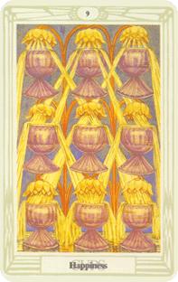  - Croley Tarot - ʥ - Nine Of Cups