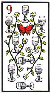  - Esoterico Tarot - ʥ - Nine Of Cups