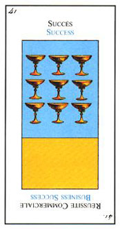  - Etteilla Tarot - ʥ - Nine Of Cups