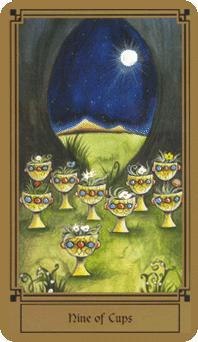  - Fantastical Tarot - ʥ - Nine Of Cups