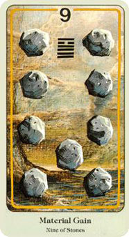  - Haindl Tarot - ǮҾ - Nine Of Pentacles