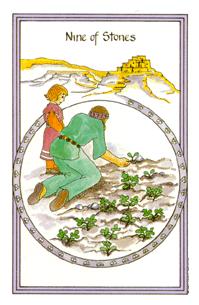 Ůҽ - Medicine Woman Tarot - ǮҾ - Nine Of Pentacles