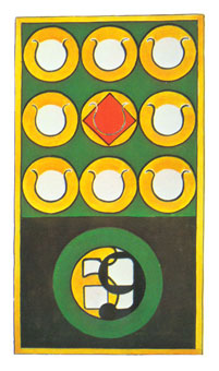 岼˹ - Papus Tarots - ǮҾ - Nine Of Pentacles