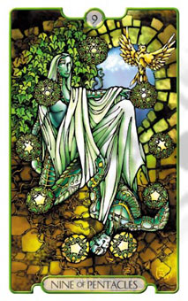 ʾ¼ - Revelations (Adflatus) Tarot - ǮҾ - Nine Of Pentacles