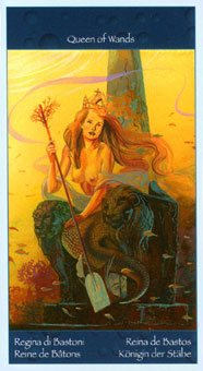  - Tarot of Mermaids - ǮҾ - Nine Of Pentacles