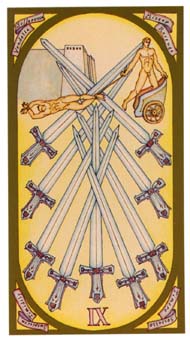 ո - Renaissance Tarot -  - Nine Of Swords