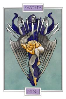  - Winged Spirit Tarot -  - Nine Of Swords