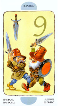  - Tarot of the Gnomes -  - Nine Of Swords