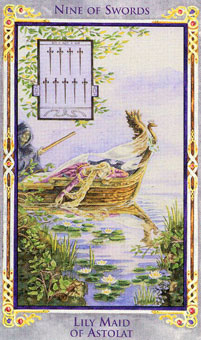 ɪ - Legend Arthurian Tarot -  - Nine Of Swords