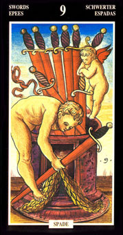  - Illuminate Ancient Tarots -  - Nine Of Swords