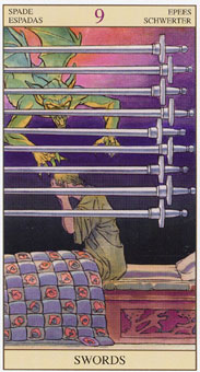 ӽΰ - Tarot of the New Vision -  - Nine Of Swords