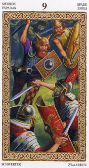 ³ - Tarot of Druids -  - Nine Of Swords