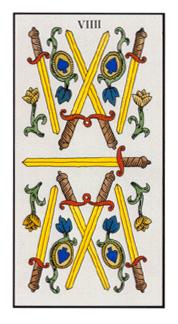 ʹ - Angel Tarot -  - Nine Of Swords