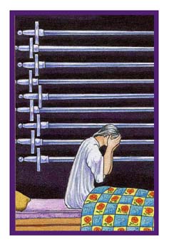 ³ - Epicurean Tarot -  - Nine Of Swords