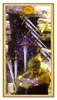 ܶ - Gendron Tarot -  - Nine Of Swords