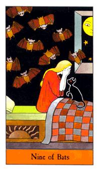 ʥ - Halloween Tarot -  - Nine Of Swords