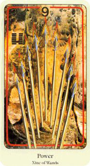  - Haindl Tarot - ȨȾ - Nine Of Wands